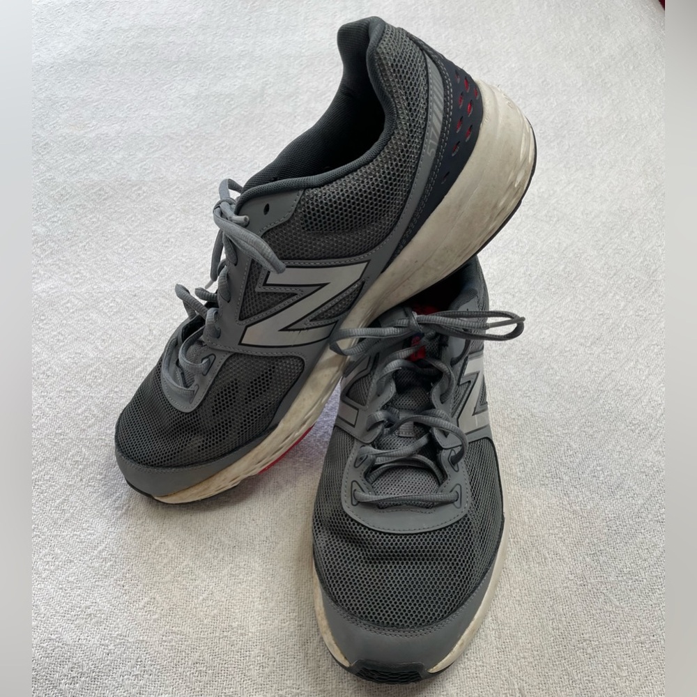 New Balance Men's Gray Running Shoes~ Size 14 4E Athletic Shoes